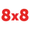 8x8 logo