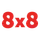 8x8 logo
