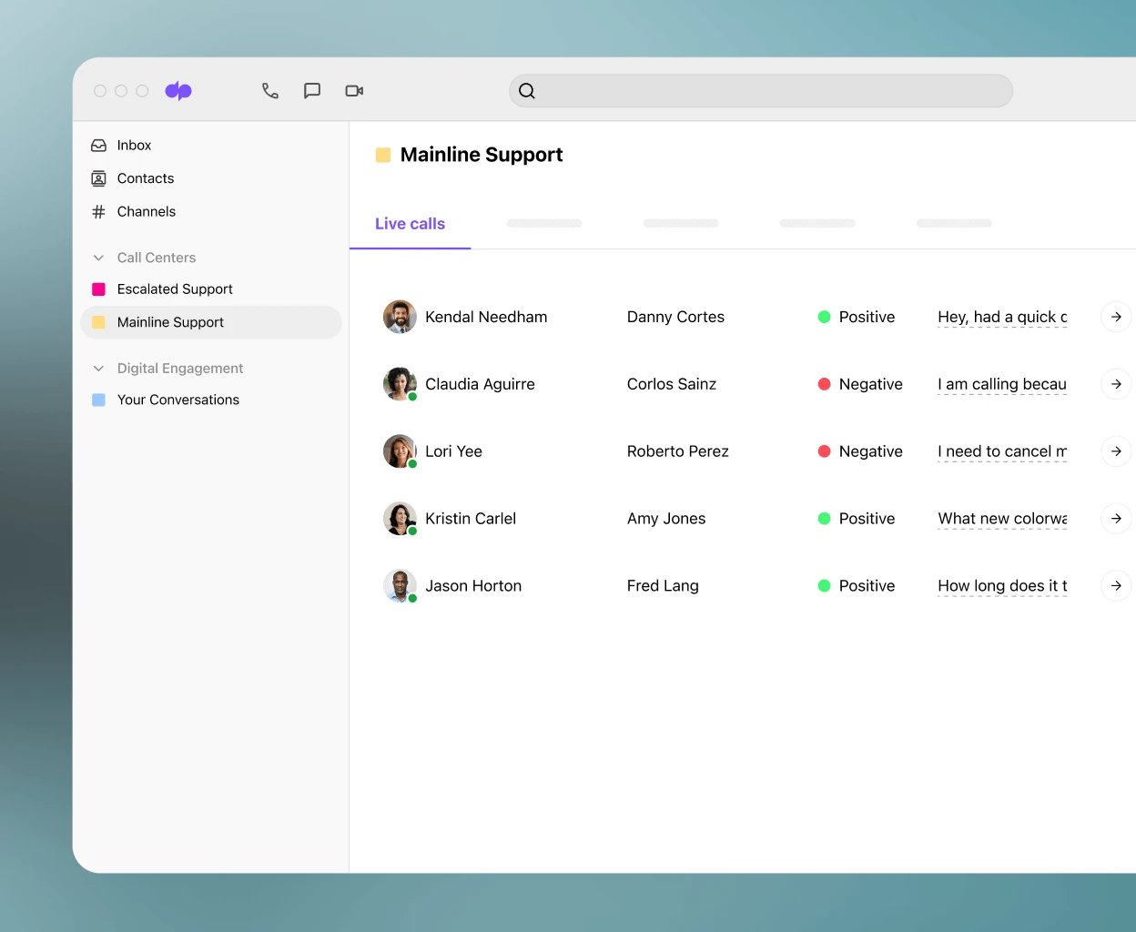Dialpad Real-Time Assist Cards and AI Workspace