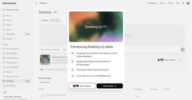 ElevenLabs AI Video Dubbing & Multilingual Translation Timeline
