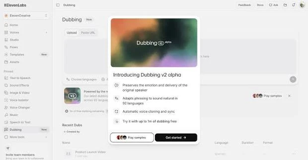 ElevenLabs AI Video Dubbing & Multilingual Translation Timeline