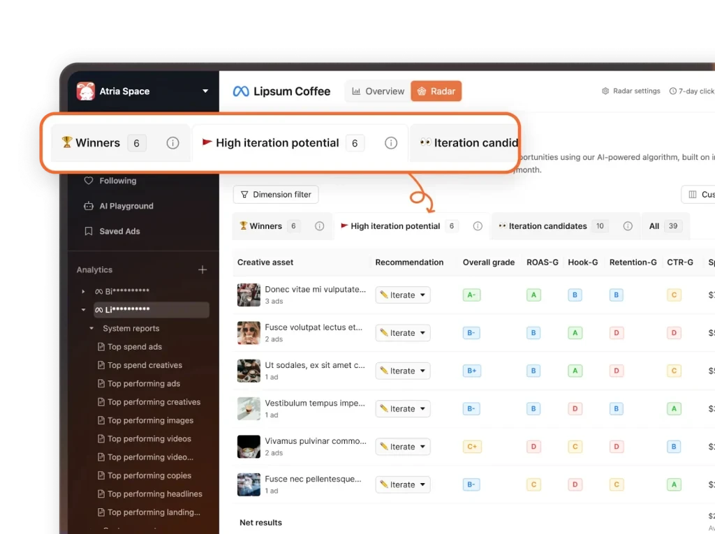 GetHookd 22 Million Meta Ads Library Search