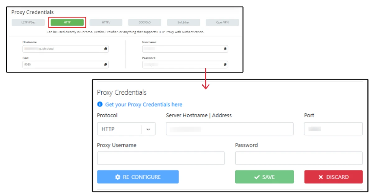 IPBurger Browser Extension & 1-Click Proxy Switcher
