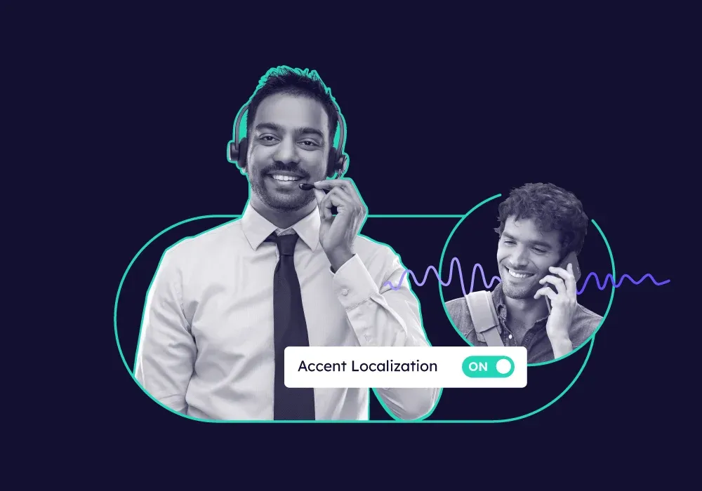 Krisp real-time accent conversion and localization settings