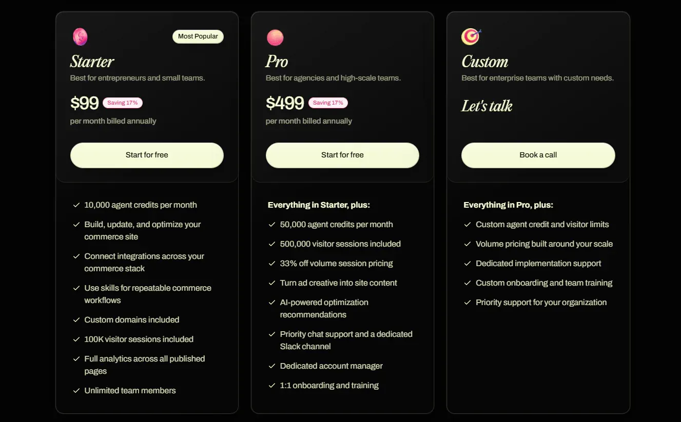 Replo Pricing Plans and Subscription Tiers
