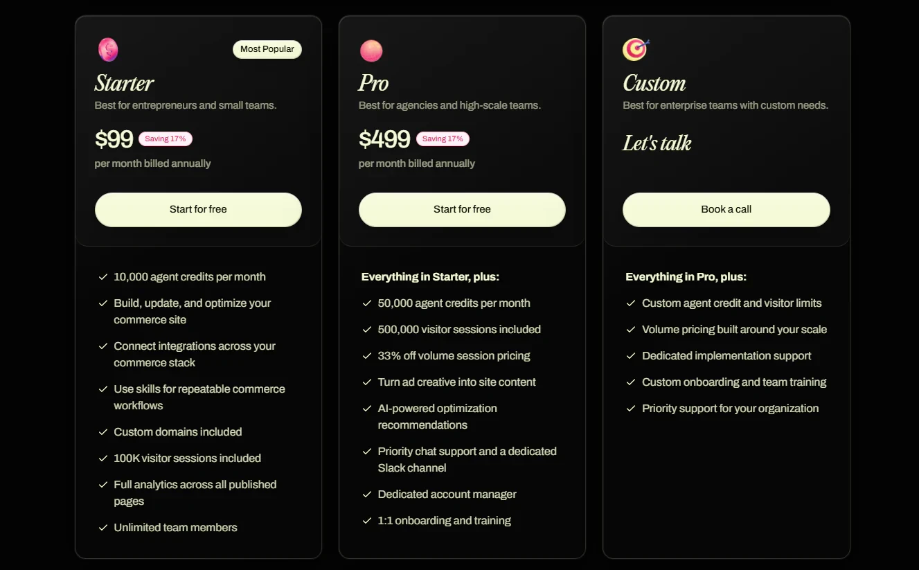 Replo Pricing Plans and Subscription Tiers