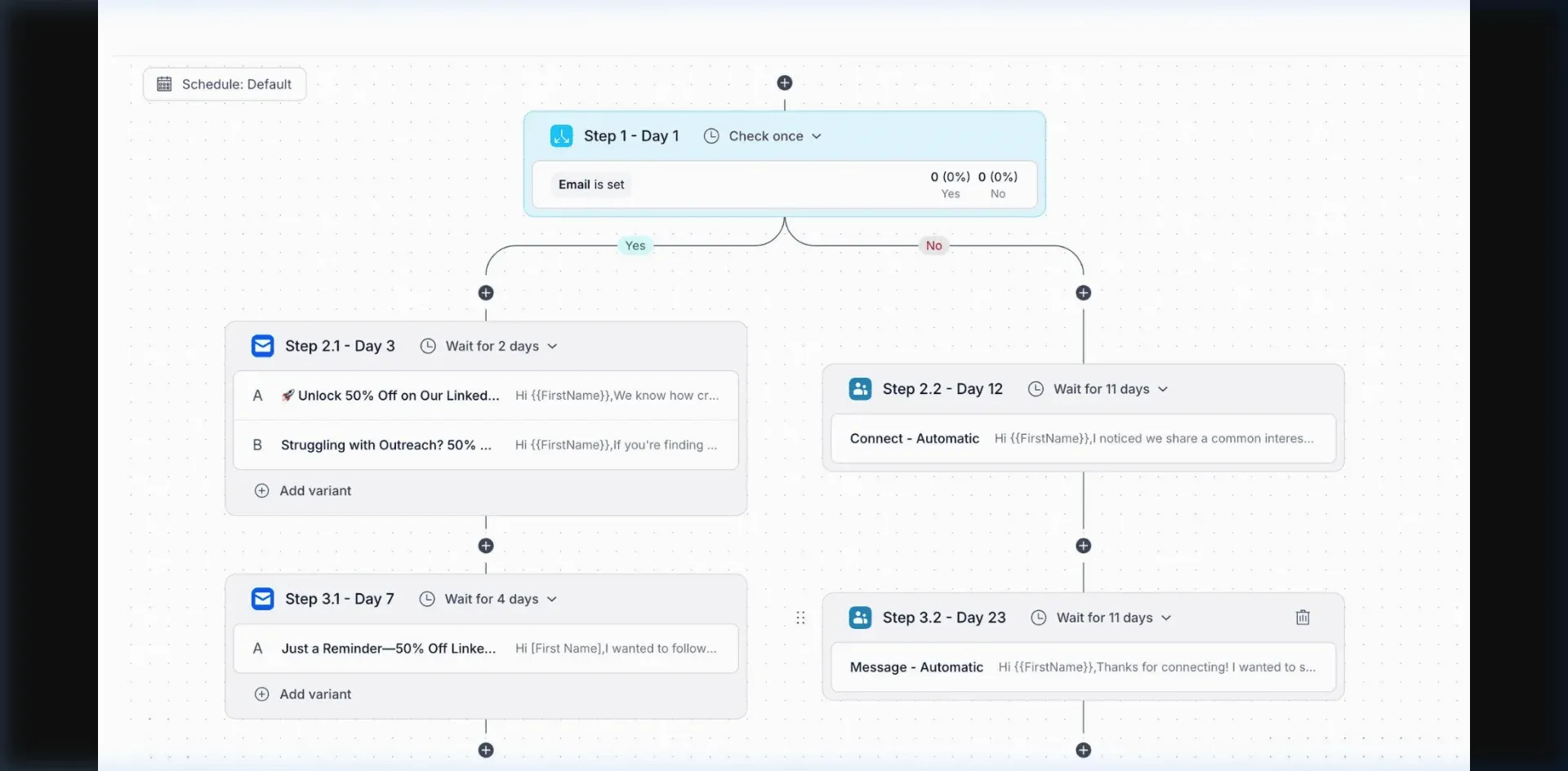 Reply.io Multichannel Sequence Builder