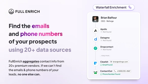 FullEnrich product screenshot