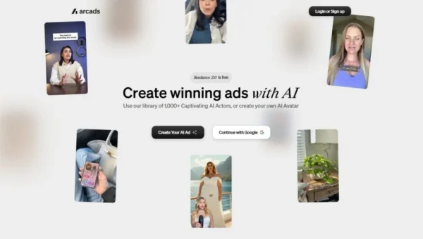Arcads product screenshot