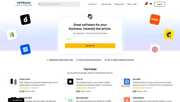 AppSumo product screenshot