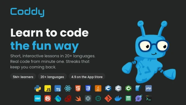 Coddy product screenshot