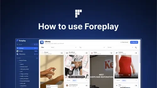 Foreplay product screenshot