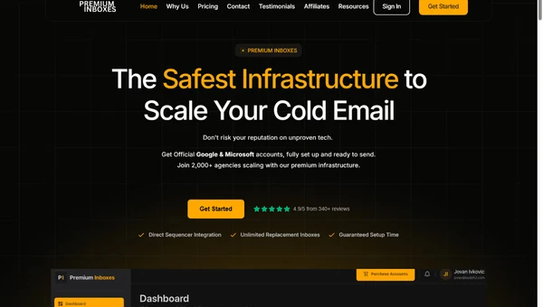 Premium Inboxes product screenshot