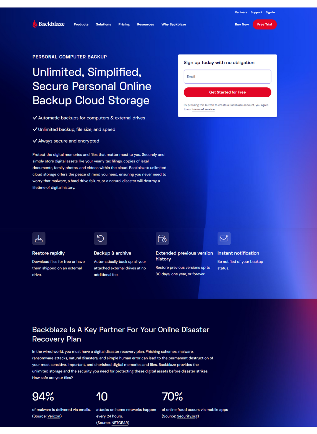 Backblaze Computer Backup