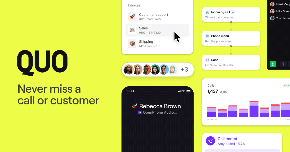 Quo Sona AI , Best Small Business Phone