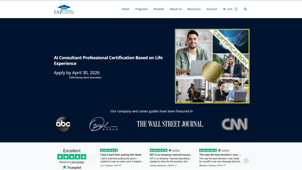 IAP Career College review