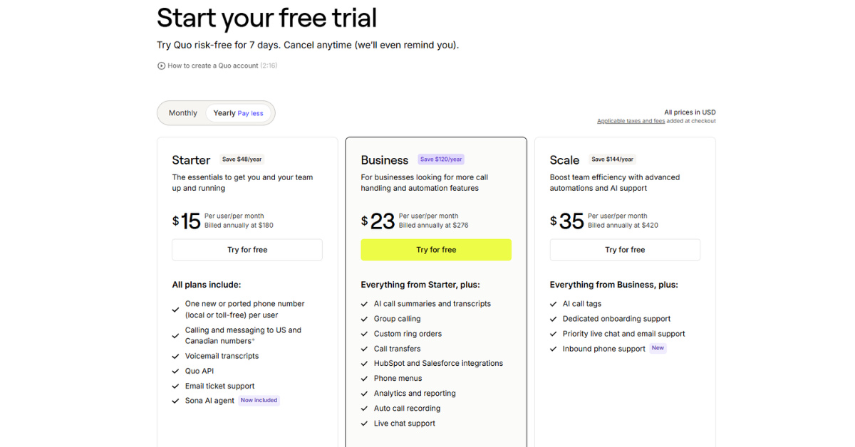 Quo Pricing